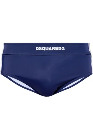 Dsquared2 Logo-embroidered swim trunks