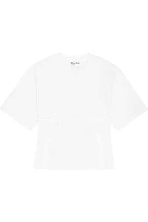 Ganni Appliqu??-detail T-shirt