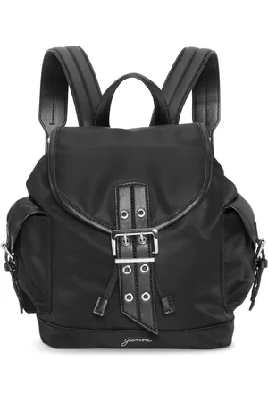 Ganni Buckled backpack