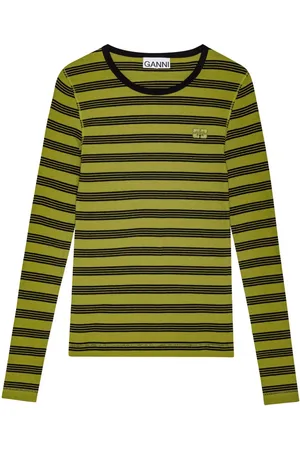 Ganni Striped T-shirt