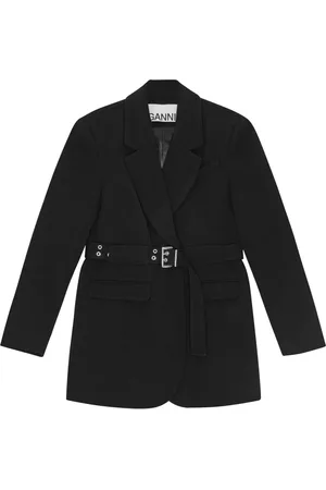 Ganni Belted blazer