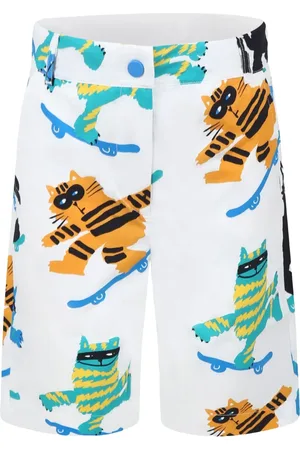 Stella McCartney Cat-print shorts