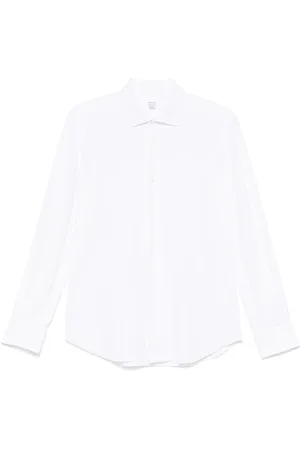 MAZZARELLI Piqué-weave shirt