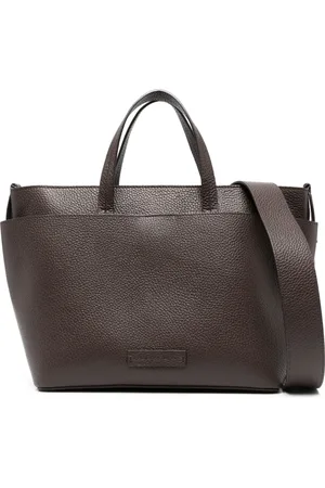 Fabiana Filippi Grained leather tote bag