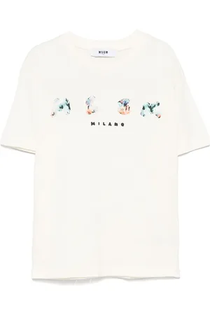 Msgm Logo-print T-shirt