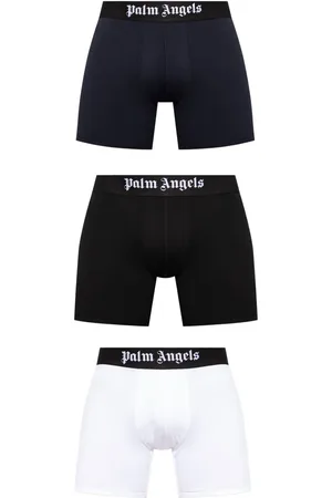 Palm Angels Logo-waistband boxers (pack of three)