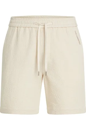 Karl Lagerfeld Cotton bambula shorts