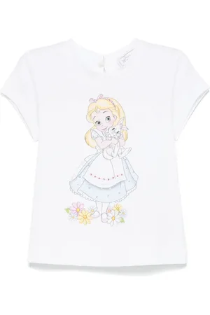 MONNALISA X Disney graphic-print T-shirt