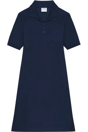 Courrèges Polo-collar mini dress