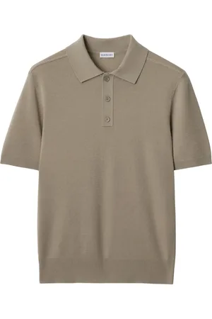 Burberry B Crest-embroidered polo shirt