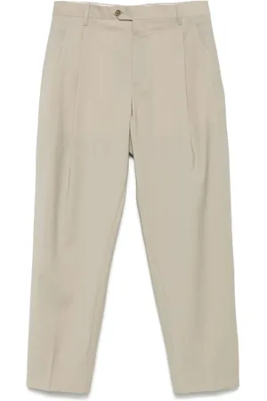 BRIGLIA Pleated trousers