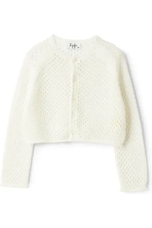 Il gufo Open-knit cardigan