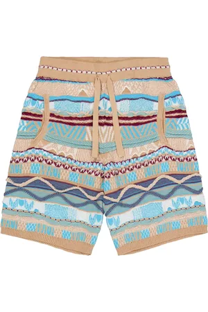 LANEUS Jacquard shorts