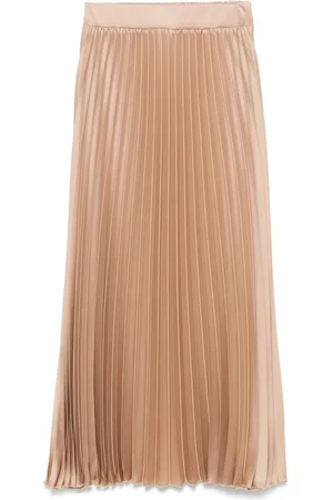Kaos Pleated midi skirt
