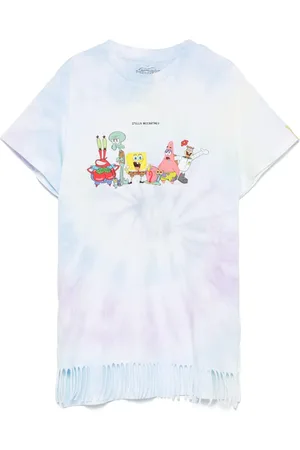 Stella McCartney X SpongeBob SquarePants tie-dye T-shirt dress