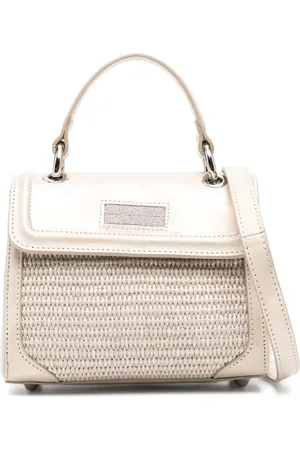 PESERICO SIGN Mini leather tote bag