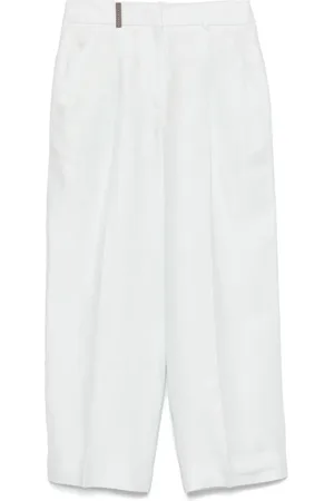 PESERICO SIGN Linen trousers
