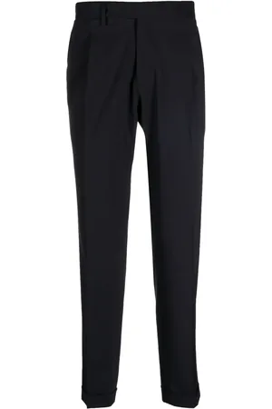 BRIGLIA Off-centre fastening trousers