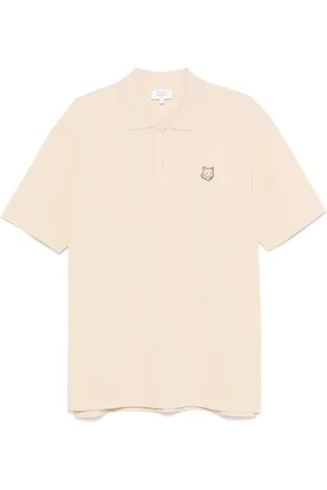 Maison Kitsuné Bold Fox Head-patch polo shirt