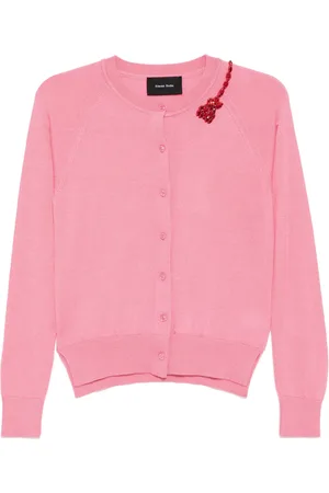 Simone Rocha Flower-embellished cardigan