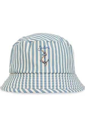Konges Sløjd Striped bucket hat