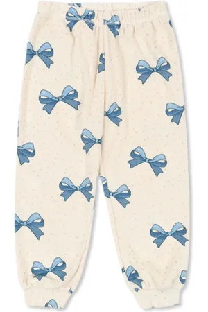 Konges Sløjd Lace-print trousers