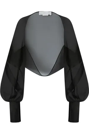 GENNY Semi-sheer bolero