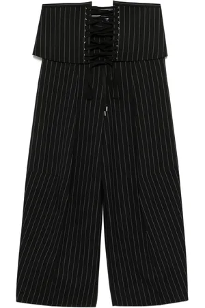 Jean Paul Gaultier Pinstriped trousers