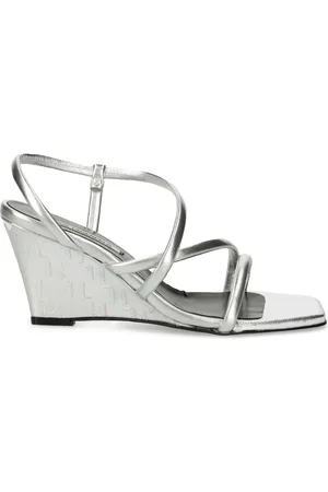 Karl Lagerfeld 85mm leather pumps
