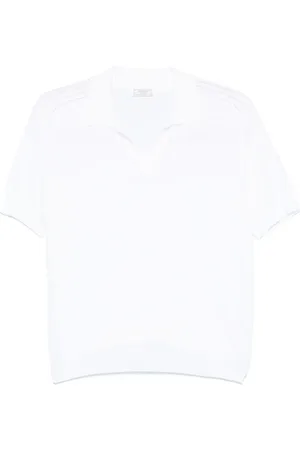 PESERICO SIGN Fine-knit polo top