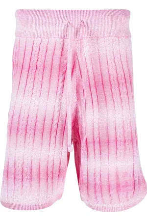 GCDS Knitted degradé bermuda shorts