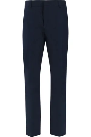 PT Torino Cotton-blend straight-leg trousers