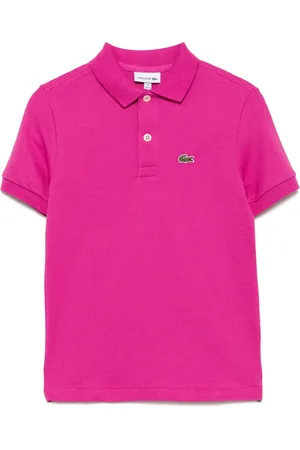 Lacoste Logo-patch polo shirt