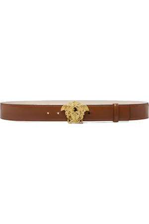 VERSACE La Medusa leather belt