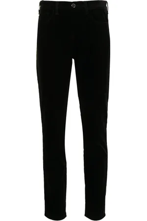 Emporio Armani Slim-cut mid-rise jeans