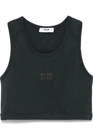 Msgm Logo-print tank top