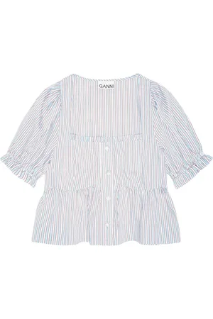 Ganni Striped blouse