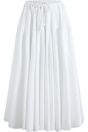 Patou Organic cotton maxi skirt