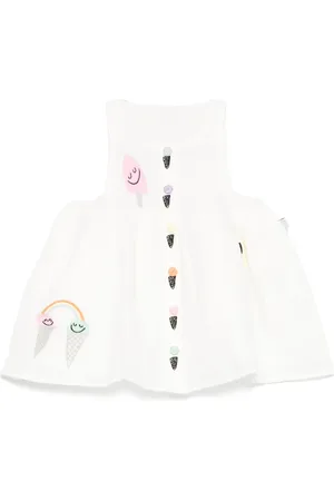 Stella McCartney Ice-cream embroidered dress