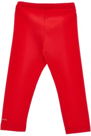 MONNALISA Logo-appliqué leggings