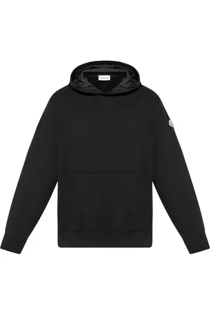 Moncler Adjustable cotton hoodie