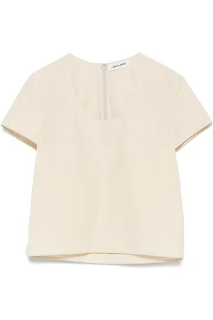 Low Classic U-neck blouse