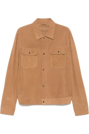 Emporio Armani Suede shirt jacket