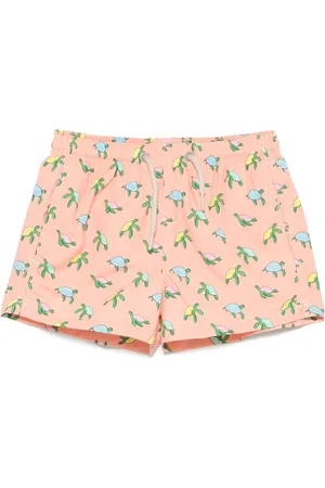 MC2 SAINT BARTH Lemon-print swim shorts