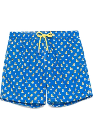 MC2 SAINT BARTH X S.S.C. Napoli Ducky Napoli Shades-print swim shorts