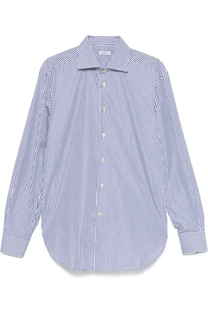 Kiton Candy-striped shirt