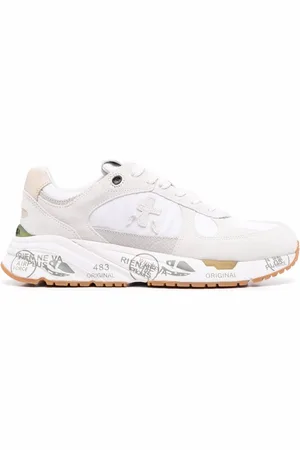 Premiata Low-top panelled sneakers