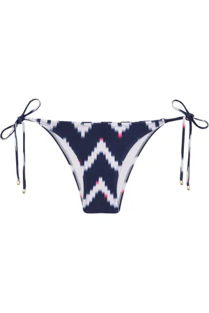 Lenny Niemeyer Chevron-print bikini bottoms