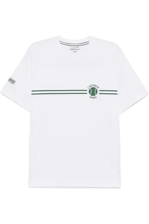Lacoste Printed embroidered T-shirt