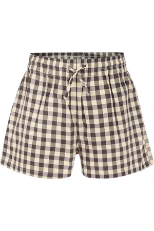 Molo Plaid-check pattern shorts
